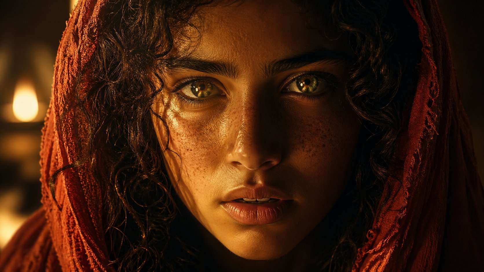 Rahab, close-up