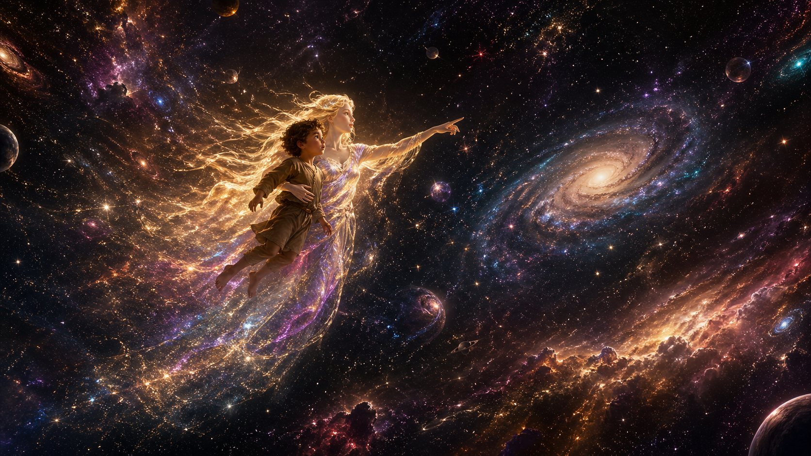 Flying through space with Spirit
