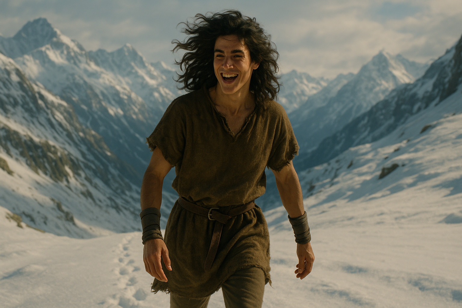 Walking, Laughing