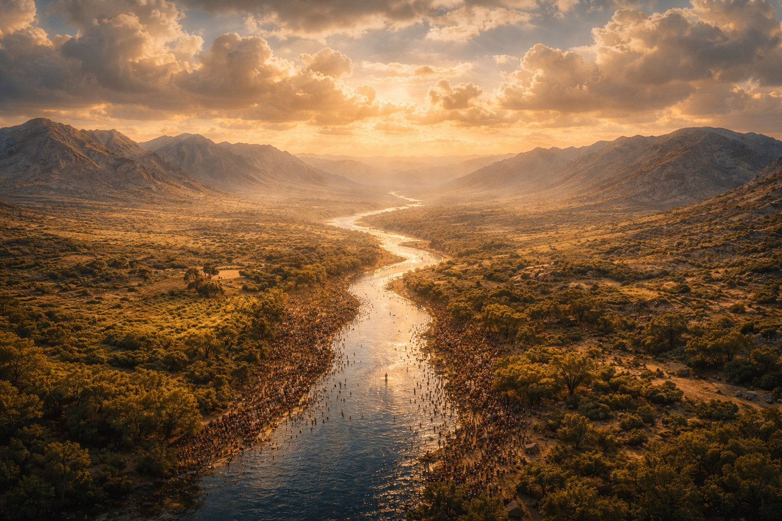 Jordan Valley · Biblical Scale