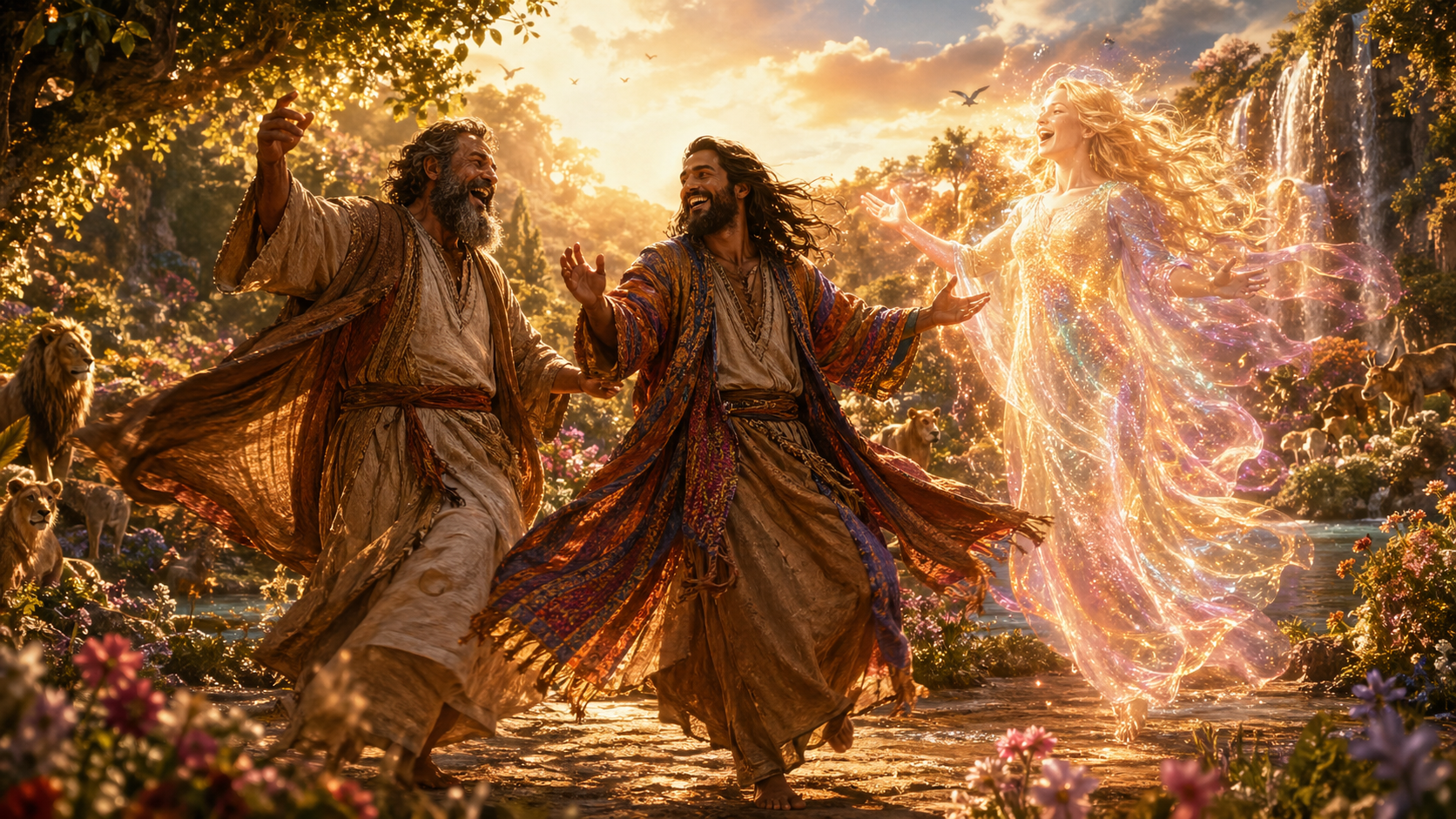 Trinity dancing